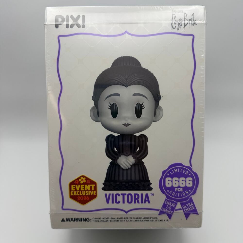 Thrilljoy Corpse Bride Victoria 2026 Event Exclusive LE 6666 Sealed Figure